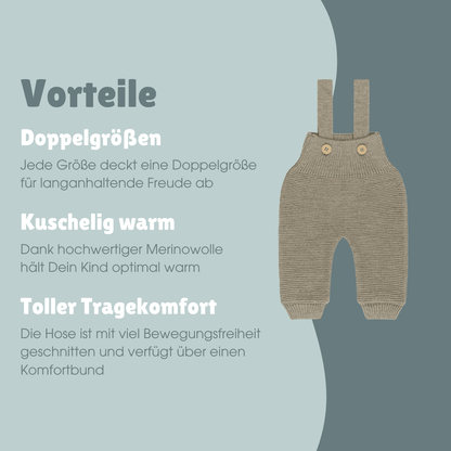 Merinowoll Strickhose | Essential Beige