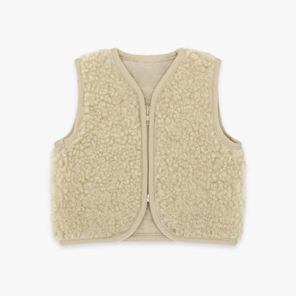 Merinowolle Weste für Babys | Essential Beige