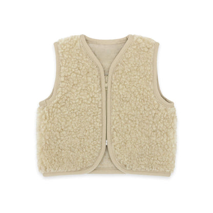 Merinowolle Weste für Babys | Essential Beige