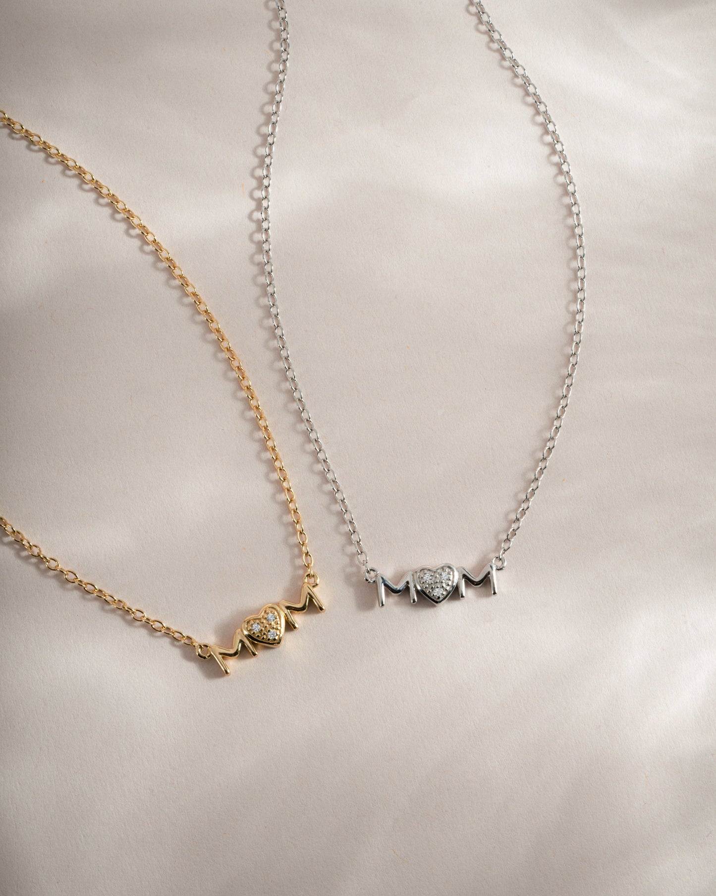 Mom Heart Necklace