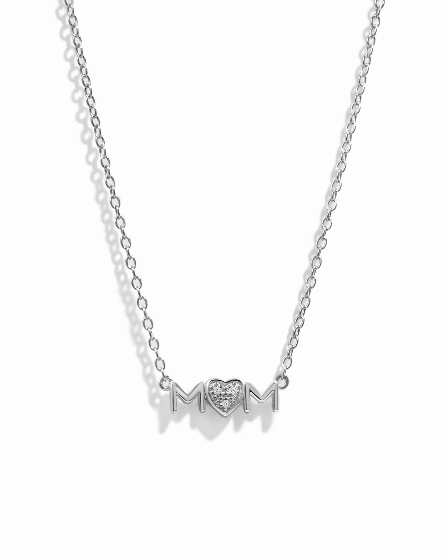 Mom Heart Necklace