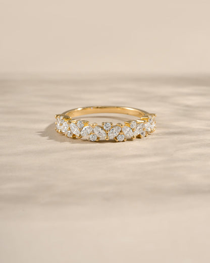 4mm Multi Stone Ring