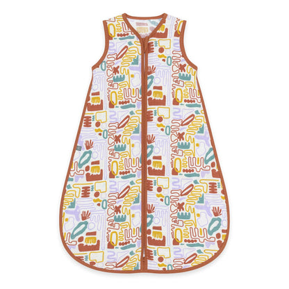 Musselin Schlafsack 0.5 TOG | Bunte Formen