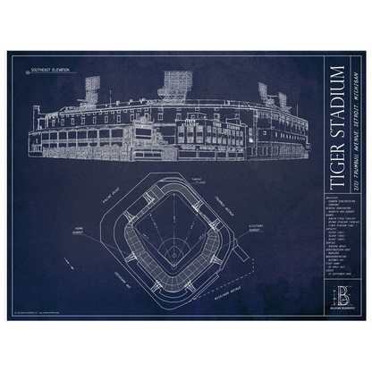 Old Tiger Stadium - Detroit Tigers