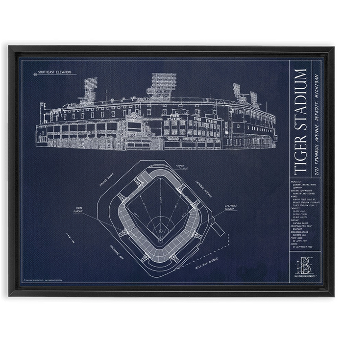Old Tiger Stadium - Detroit Tigers