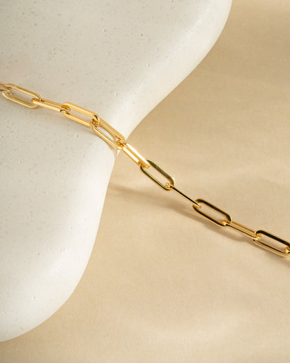 Amanda Paperclip Bracelet