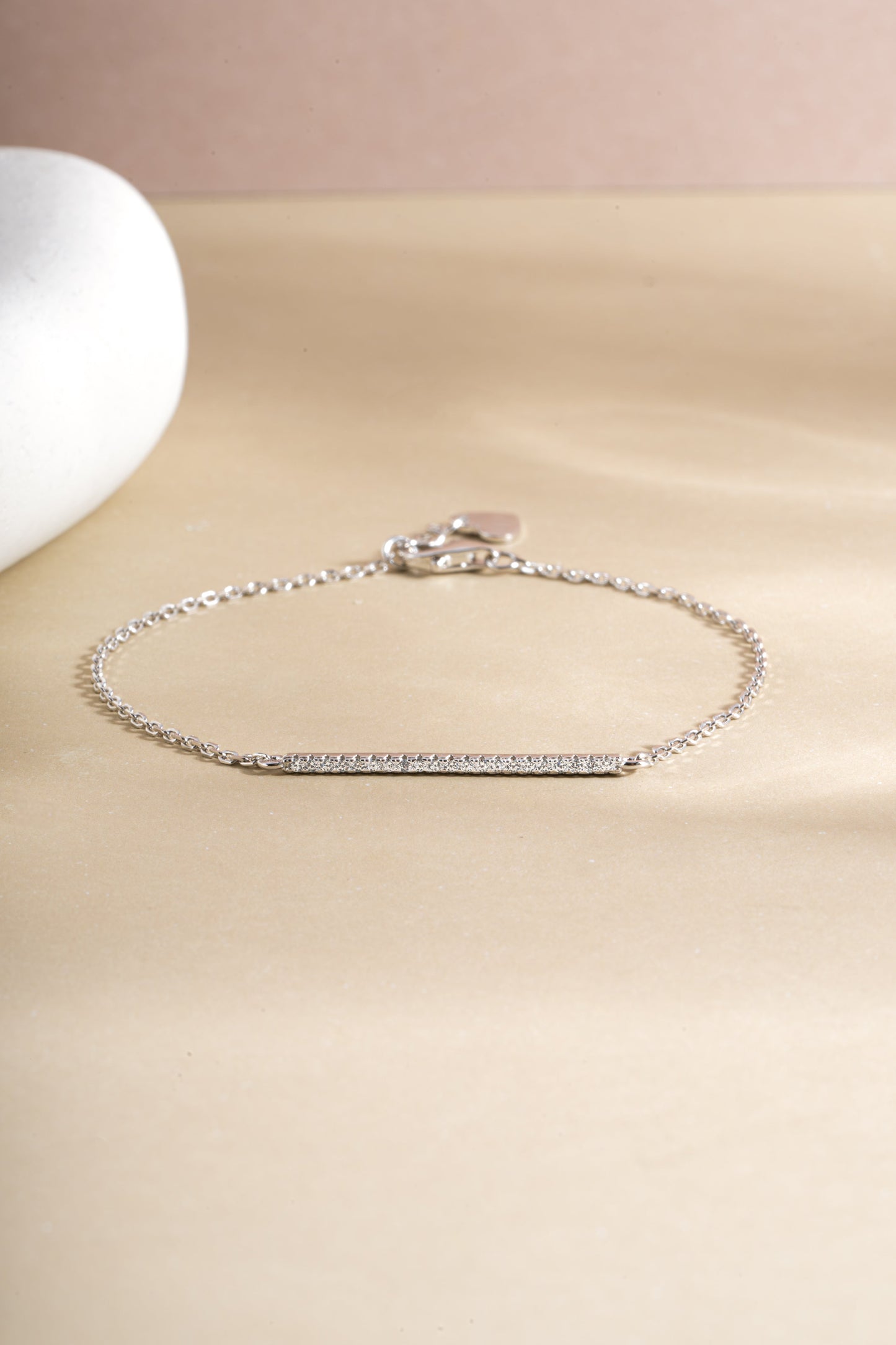 Pavé Bar Bracelet