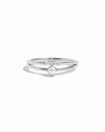 Pearl Ring Set