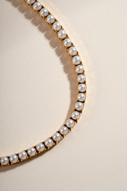 Pearl Tennis Necklace