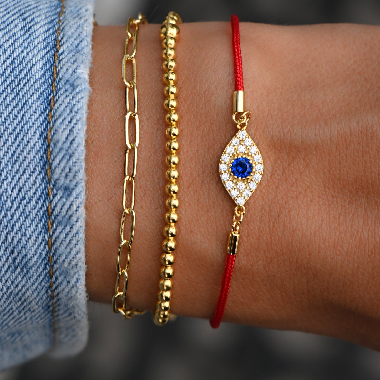 Small Paperclip Bracelet