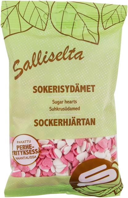 Sallinen Sugar Hearts 100g - Soposopo