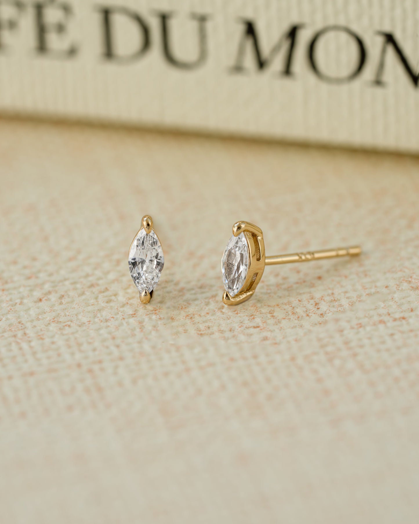 3x6mm Marquise Studs