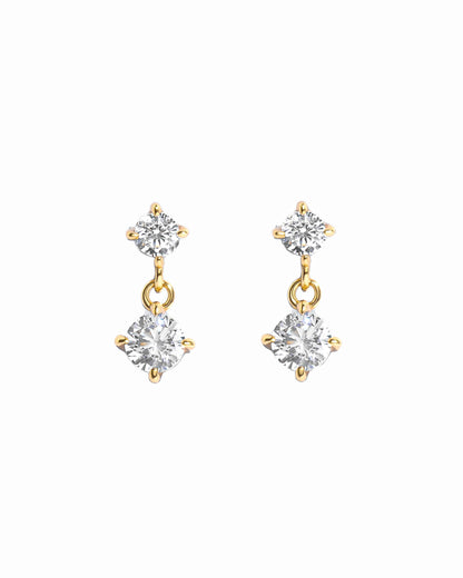 CZ Charm Studs