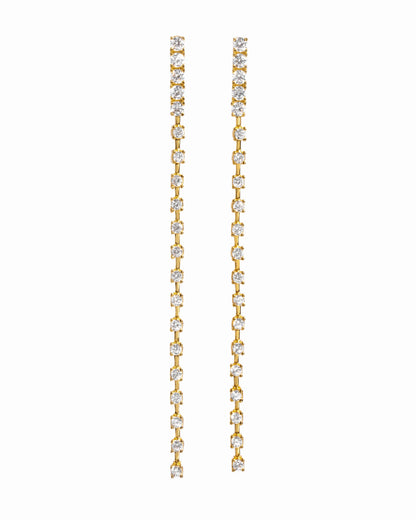 Diamond Line Earrings