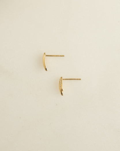 Dainty Double Line Studs