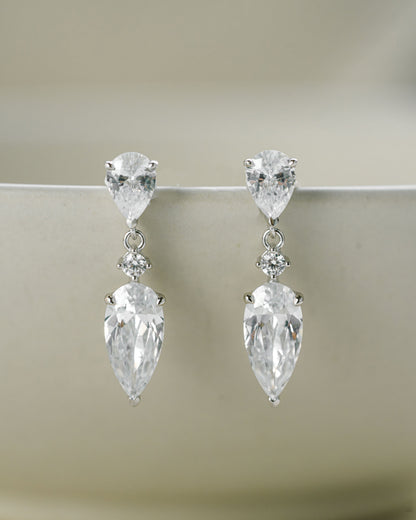 Juliette Pear Drop Earrings