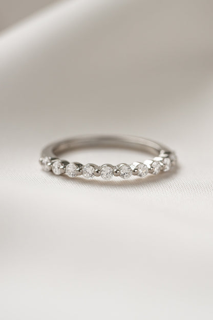 2mm CZ Stacking Ring