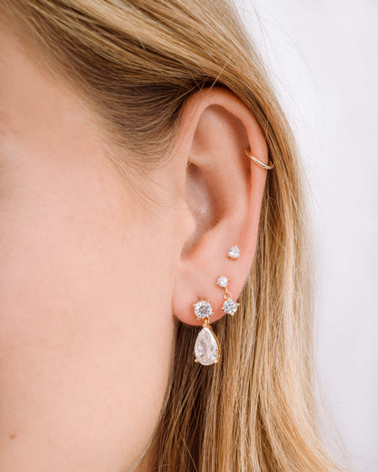 Camille Pear Drop Earrings