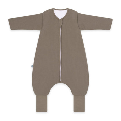 Schlafsack mit Umschlag-Fuß und Ärmel 3.5 TOG | Essential Taupe