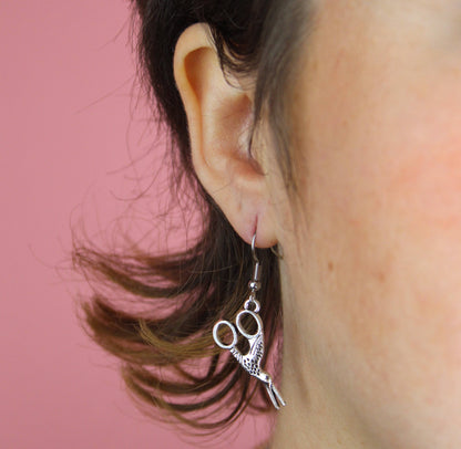 Singer Sewing Machine & Scissor Earring Mix