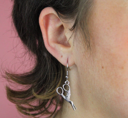 Singer Sewing Machine & Scissor Earring Mix