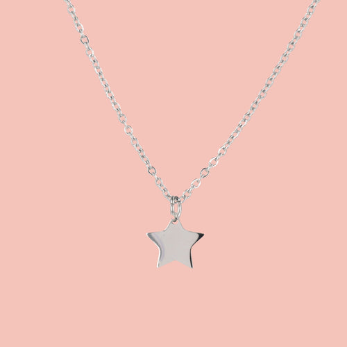 Simple Star Pendant Necklace