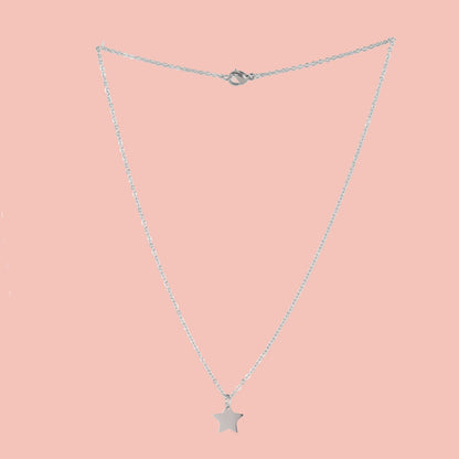 Simple Star Pendant Necklace