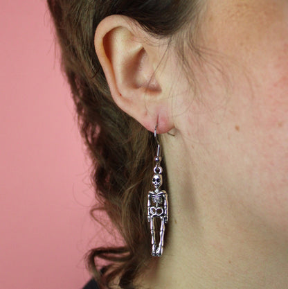 Skeleton Earrings