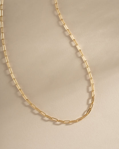 Small Paperclip Necklace