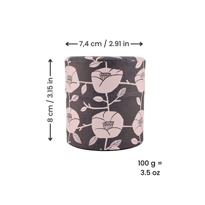 Small Tea Caddy - Tsubaki