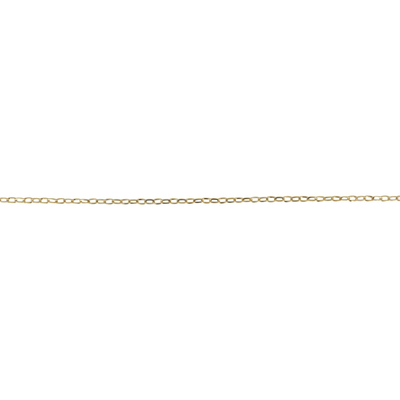 Small Oval Link Chain (Gold Plated) 20 INCH/51CM
