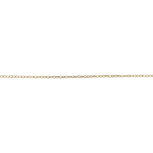 Small Oval Link Chain (Gold Plated) 20 INCH/51CM