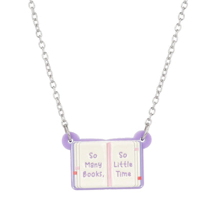 So Many Books Necklace