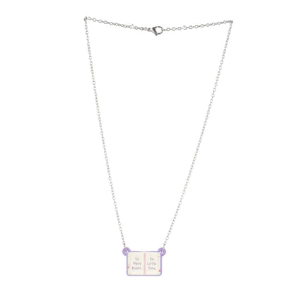 So Many Books Necklace