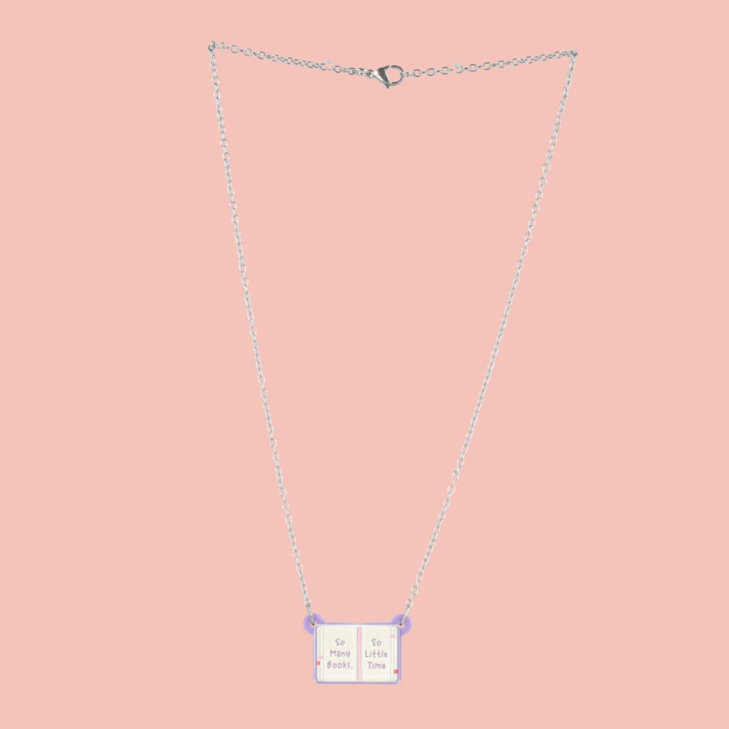 So Many Books Necklace
