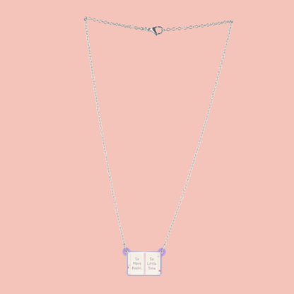 So Many Books Necklace