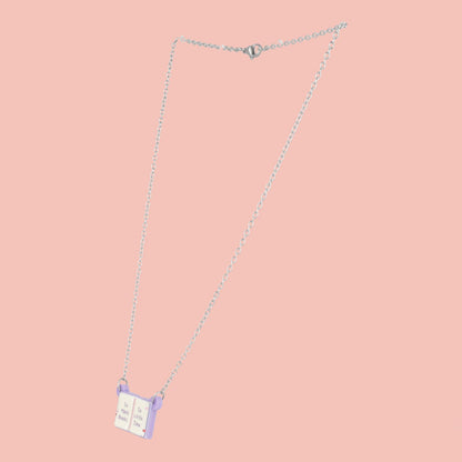 So Many Books Necklace