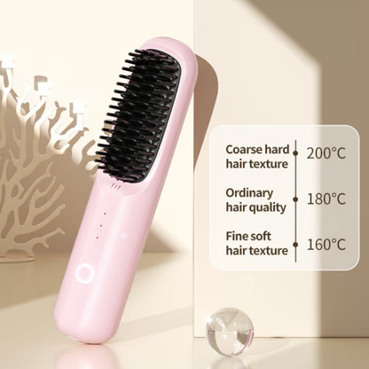 üì¢üì¢40% OFF !! ‚è∞ USB Cordless Hair Straightener ‚Äì Ion Smoothing, Mini, 30-Min Runtime ‚ú®