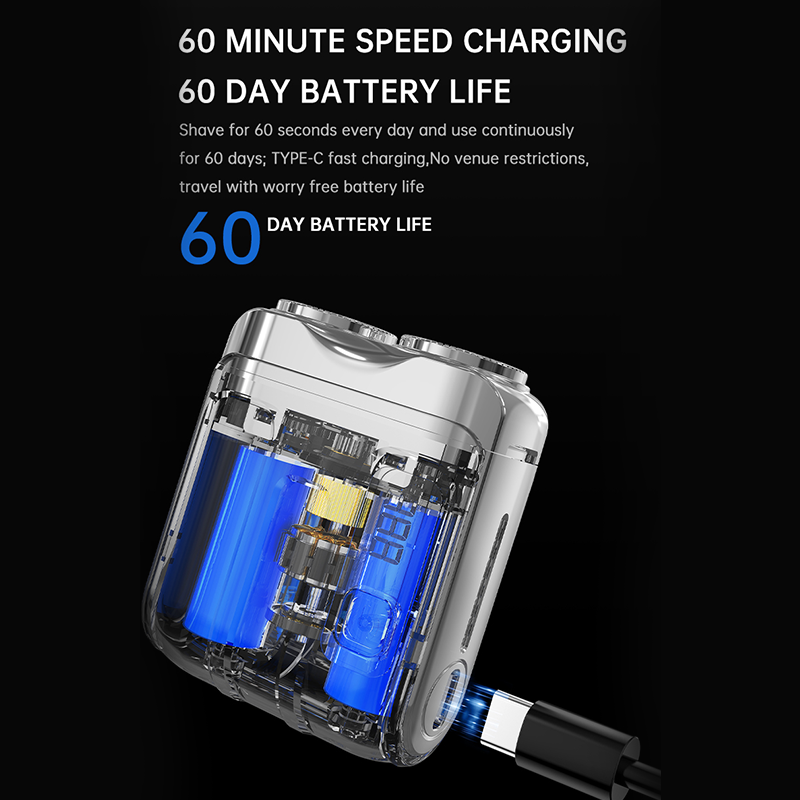‚ö° LIMITED-TIME 30% OFF! üí• Portable Mini Men's Electric Shaver ‚Äì AI Beard Sensing, Magnetic Head, Fast Charge ‚ú®