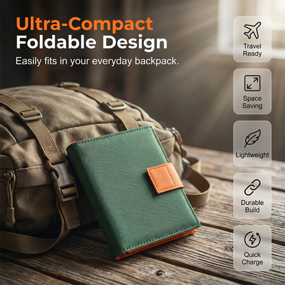 ‚òÄÔ∏è Portable Solar Panel ‚Äì Foldable, USB Charging, Weather-Resistant