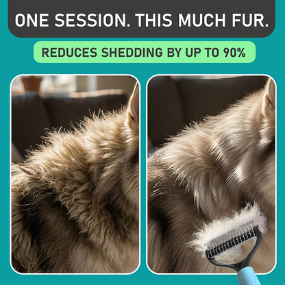‚è∞LAST DAY SALE: üî•Dual-Sided Pet Grooming Comb for Dogs & Cats