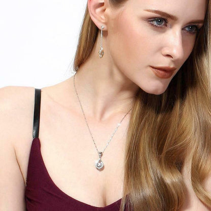 üíñTwinkling Heart Waterdrop Stone Necklace