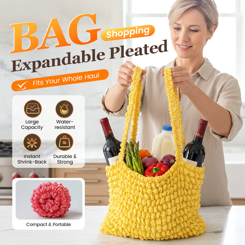 üì¢üì¢40% OFF !! ‚è∞Expandable Pleated Shopping Bag