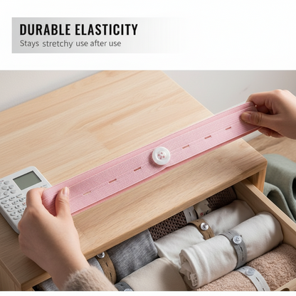 Adjustable Elastic Clothing Organization Bands ‚ú®