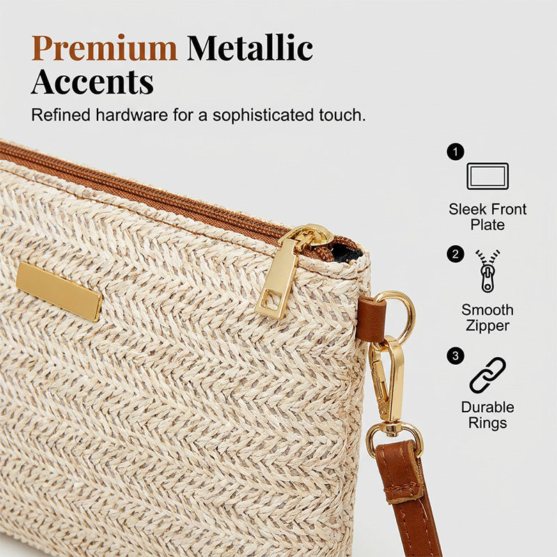 üì¢üì¢Women's Woven Straw Shoulder Clutch Bagüëú