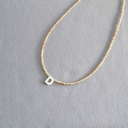 üì¢üì¢40% OFF !! ‚è∞Romantic Initial Beaded Choker Necklace