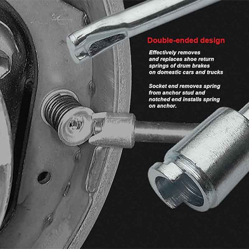 üîß Drum Brake Spring Pliers ‚Äî For Return Springs | Chrome Molybdenum | 215mm