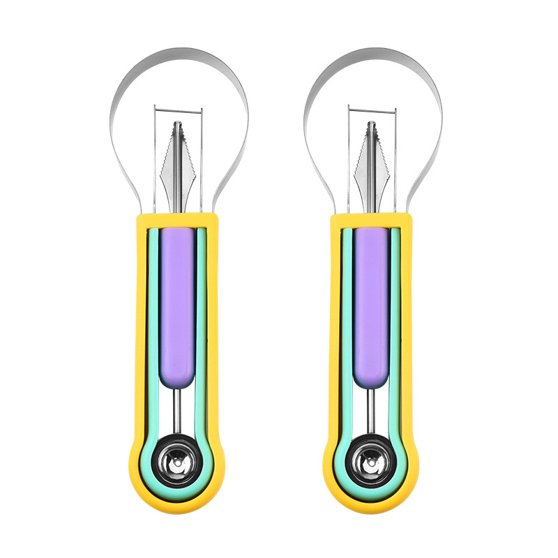 Multi-Functional Fruit Melon Baller Scoop Set üçà