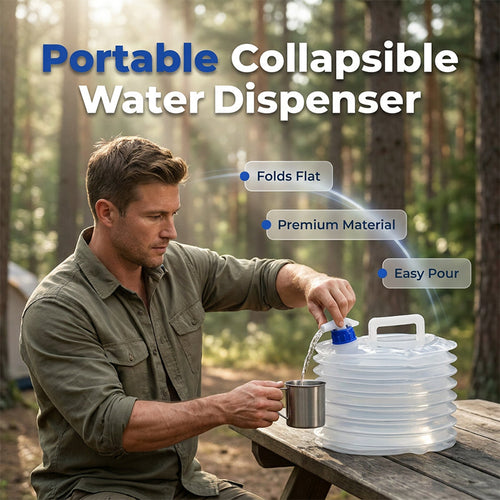 Collapsible Water Container with Spigot ü™£üö∞