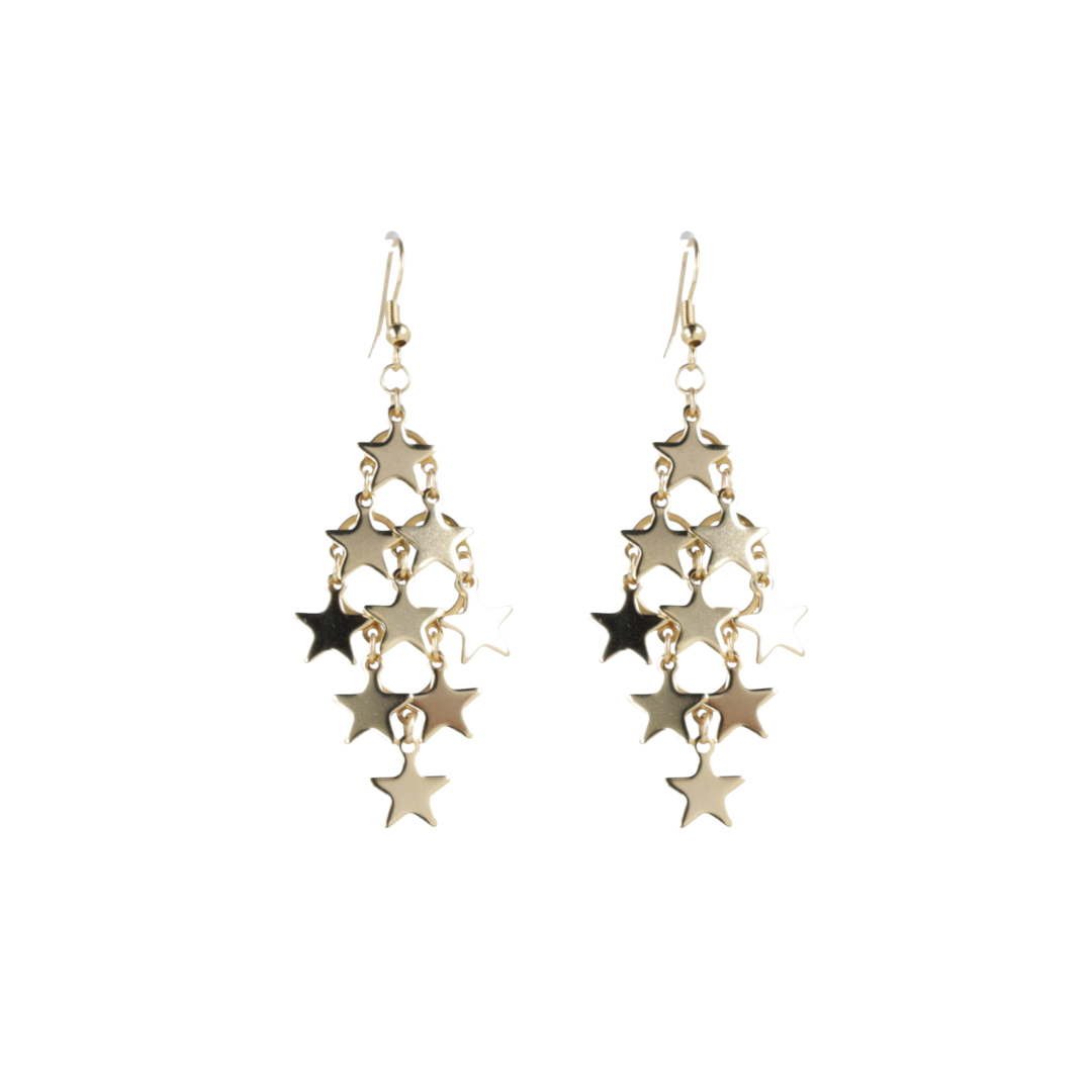 Sky Full Of Stars Earrings (Gold Plated)